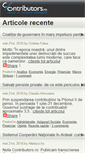 Mobile Screenshot of contributors.ro