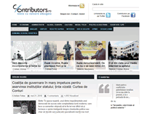 Tablet Screenshot of contributors.ro